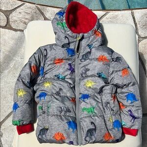 Swiss Tech Bright Red Fleece Jacket with Black Logo Patch